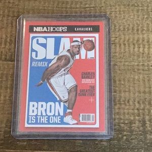 Lebron James slam magazine 2007 basketball card.